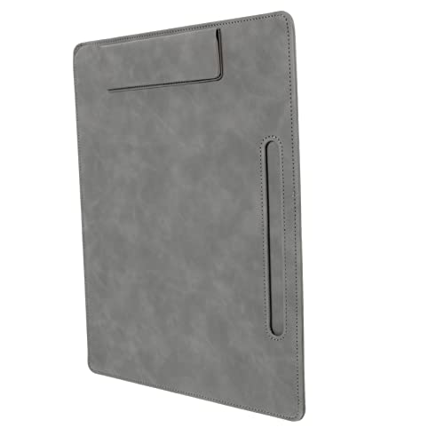Uonlytech Klemmbrett mit Clip Vielseitiger Dokumentenhalter für Büro und für Notizen und Menüs Robust und Benutzerfreundlich Graue Ausführung Uonlytech Klemmbrett mit Clip Vielseitiger Dokumentenhalter für Büro und für Notizen und Menüs Robust und Benutzerfreundlich Graue Ausführung von Uonlytech