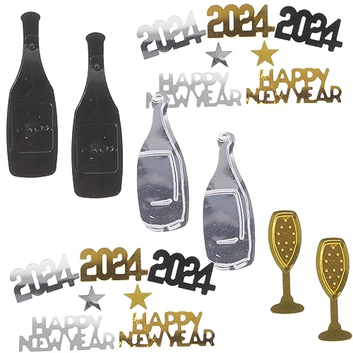 Uonlytech Konfetti Dekorationen für Neujahr Tischdeko Streudeko für Partys Happy Year Motive für Feiern und Feierlichkeiten Uonlytech Konfetti Dekorationen für Neujahr Tischdeko Streudeko für Partys Happy Year Motive für Feiern und Feierlichkeiten von Uonlytech