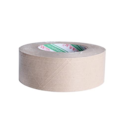 Uonlytech Kraftpapier Klebeband Wasserfreies Dichtungsband für Verpackung Druck und Fotogestaltung Reißfest Robust Vielseitig Einsetzbar für Kreative Projekte von Uonlytech
