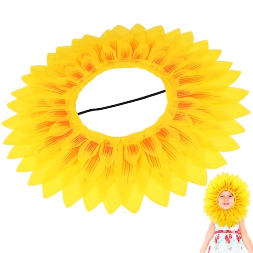 Uonlytech Kreative Gesichtsbedeckung mit Sonnenblumenmotiv, Lustige Kopfbedeckung für Sportspiele im Kindergarten, Party-requisiten Und Sommerdekor, Gelb Uonlytech Kreative Gesichtsbedeckung mit Sonnenblumenmotiv, Lustige Kopfbedeckung für Sportspiele im Kindergarten, Party-requisiten Und Sommerdekor, Gelb von Uonlytech