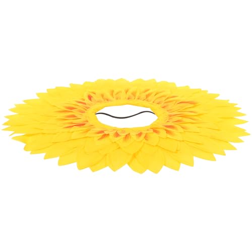 Uonlytech Kreative Gesichtsbedeckung mit Sonnenblumenmotiv, Lustige Kopfbedeckung für Sportspiele im Kindergarten, Party-requisiten Und Sommerdekor, Gelb Uonlytech Kreative Gesichtsbedeckung mit Sonnenblumenmotiv, Lustige Kopfbedeckung für Sportspiele im Kindergarten, Party-requisiten Und Sommerdekor, Gelb von Uonlytech