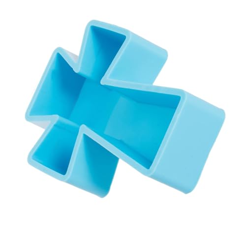 Uonlytech Kreuz Silikonform für DIY Kerzenhalter und Epoxidharz Gießen Flexible Ungiftige Silikonform für Seifen Aromatherapie und Bastelprojekte Vielseitiges Kerzenständer Gießform Blau Uonlytech Kreuz Silikonform für DIY Kerzenhalter und Epoxidharz Gießen Flexible Ungiftige Silikonform für Seifen Aromatherapie und Bastelprojekte Vielseitiges Kerzenständer Gießform Blau von Uonlytech