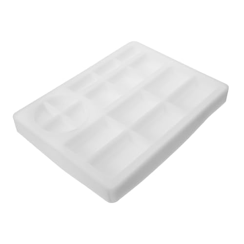 Uonlytech Kristall-Epoxy-Form Schlüssel Rechteckformen Schmuckschalenform Tabletts groß Wohnkultur epoxidharz DIY-Form für Schmucktabletthalter Harzform praktische Tablettform Kieselgel Weiß Uonlytech Kristall-Epoxy-Form Schlüssel Rechteckformen Schmuckschalenform Tabletts groß Wohnkultur epoxidharz DIY-Form für Schmucktabletthalter Harzform praktische Tablettform Kieselgel Weiß von Uonlytech
