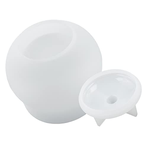 Uonlytech Kristall-Epoxy-Form drinnen Harz-Epoxy-Gießform Platte Silikonform Schmuck-Organizer-Topfform Glas Epoxidform Lagerplattenform kleine Halterform Dekorform Kieselgel von Uonlytech