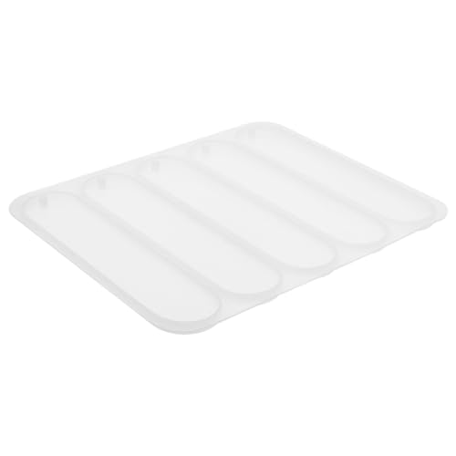 Uonlytech Lesezeichenform Schild Name machen Herstellung für Form aus Epoxidharz Schmuckform Silikon wiederverwendbare Formen Lesezeichen-Hersteller Kristall -Epoxidformen Kieselgel Weiß von Uonlytech