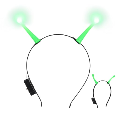 Uonlytech Leuchtendes Stirnband, Leuchtendes Kostümzubehör, Mehrfarbiger Haarschmuck aus Kunststoff für Halloween-partys, 18,3 X 14,9 X 1,67 Cm Uonlytech Leuchtendes Stirnband, Leuchtendes Kostümzubehör, Mehrfarbiger Haarschmuck aus Kunststoff für Halloween-partys, 18,3 X 14,9 X 1,67 Cm von Uonlytech