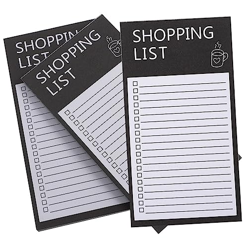 Uonlytech Magnetisches Einkaufslisten Notizbuch Handliches Einkaufsnotizbuch mit Abreißseiten Einkaufsplaner Notizbuch zur Organisation von Lebensmitteleinkäufen von Uonlytech