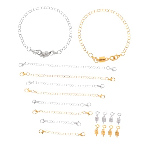 Uonlytech Magnetverschluss für Schmuck Hummerkrallen Kettenverlängerungen für Diy Armbänder und Teiliges Set Uonlytech Magnetverschluss für Schmuck Hummerkrallen Kettenverlängerungen für Diy Armbänder und Teiliges Set von Uonlytech