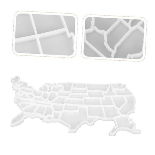 Uonlytech Map Puzzle Silikonform Langlebig Wiederverwendbar DIY Gießform für Kinderhandwerk Kreativ Fördernd Puzzle Zubehör Uonlytech Map Puzzle Silikonform Langlebig Wiederverwendbar DIY Gießform für Kinderhandwerk Kreativ Fördernd Puzzle Zubehör von Uonlytech