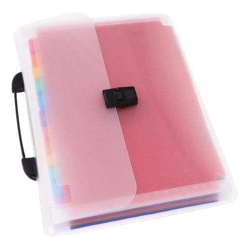 Uonlytech Mappe erweiterbar Schreibtischteiler, Ordner Datei-Organizer-Desktop Veranstalter erweitern Geldschein-Organizer mit Taschen Akkordeonordner Speicherdateiordner PVC Uonlytech Mappe erweiterbar Schreibtischteiler, Ordner Datei-Organizer-Desktop Veranstalter erweitern Geldschein-Organizer mit Taschen Akkordeonordner Speicherdateiordner PVC von Uonlytech
