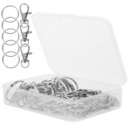 Uonlytech Metall Schnallenringe Drehverschluss für Taschen Schlüsselanhänger und DIY Handwerksprojekte und Langlebig für Handtaschen Rucksäcke und Mehr Uonlytech Metall Schnallenringe Drehverschluss für Taschen Schlüsselanhänger und DIY Handwerksprojekte und Langlebig für Handtaschen Rucksäcke und Mehr von Uonlytech