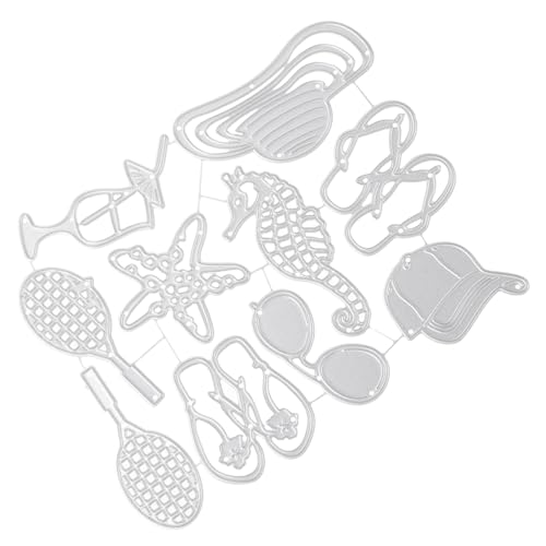 Uonlytech Metall Stanzform aus Kohlenstoffstahl für Bastelarbeiten Strand Stabile und Langlebige Schneideform für Kartenherstellung Fotoalben Scrapbooking Einfach zu Handhaben für Kreative Uonlytech Metall Stanzform aus Kohlenstoffstahl für Bastelarbeiten Strand Stabile und Langlebige Schneideform für Kartenherstellung Fotoalben Scrapbooking Einfach zu Handhaben für Kreative von Uonlytech