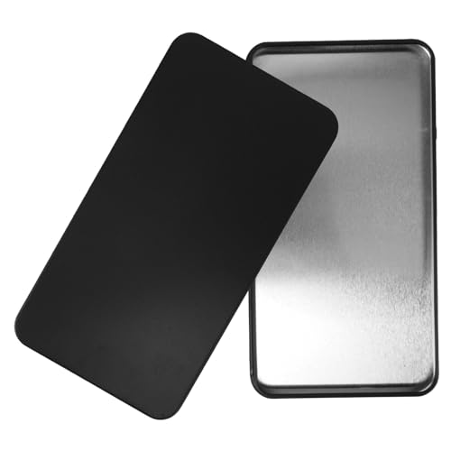 Uonlytech Metall-aufbewahrungsbox Rechteckige Dosen Bonbonschachtel Leere Dosen Mit Scharnier Aufbewahrung Für Bastelarbeiten Schmuckaufbewahrung Tragbare Blechdose Gouache Uonlytech Metall-aufbewahrungsbox Rechteckige Dosen Bonbonschachtel Leere Dosen Mit Scharnier Aufbewahrung Für Bastelarbeiten Schmuckaufbewahrung Tragbare Blechdose Gouache von Uonlytech