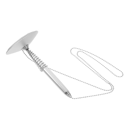 Uonlytech Metallischer Unterschriftstift gegen Diebstahl für Empfangsbereiche Eleganter Füllfederhalter für Büro und Schule Silberne Farbgebung Uonlytech Metallischer Unterschriftstift gegen Diebstahl für Empfangsbereiche Eleganter Füllfederhalter für Büro und Schule Silberne Farbgebung von Uonlytech