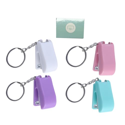Uonlytech Mini Tacker Schlüsselanhänger Tragbarer Kleiner Bürohefter mit Ersatzklammern Robust und Leicht für Schule Büro und Unterwegs Geeignet Uonlytech Mini Tacker Schlüsselanhänger Tragbarer Kleiner Bürohefter mit Ersatzklammern Robust und Leicht für Schule Büro und Unterwegs Geeignet von Uonlytech