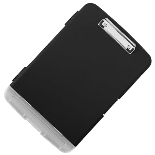 Uonlytech Multi Funktionale Klemmbrettmappe mit Stifthalter Tragbares Schreibpad Versiegelte Dokumentenmappe für Schule Büro und Konferenzen Langlebig und Leicht von Uonlytech