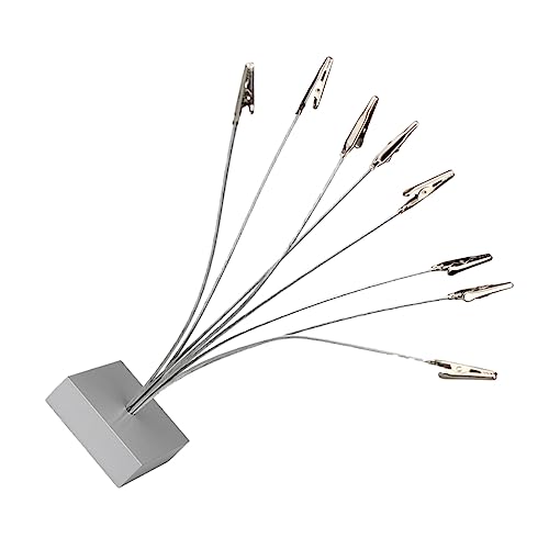 Uonlytech Multi Head Notizhalter aus Metall Fach Karten und Fotohalter für Büro Zuhause und Veranstaltungen Stabiler Stand für Memos und Visitenkarten Uonlytech Multi Head Notizhalter aus Metall Fach Karten und Fotohalter für Büro Zuhause und Veranstaltungen Stabiler Stand für Memos und Visitenkarten von Uonlytech
