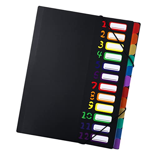 Uonlytech Multi Layer Dokumenten Organizer Tragbare Dateiablage Tasche für Effiziente Büroorganisation Geeignet für Verschiedene Papierformate Langlebig und Praktisch von Uonlytech