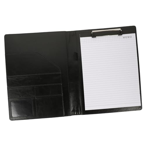 Uonlytech Multifunktionale PU Schreibmappe mit Flexiblem Stifthalter und Interner Aufbewahrung für Büro Geschäftsnotizen Rezepte und Dokumentenorganisation Uonlytech Multifunktionale PU Schreibmappe mit Flexiblem Stifthalter und Interner Aufbewahrung für Büro Geschäftsnotizen Rezepte und Dokumentenorganisation von Uonlytech