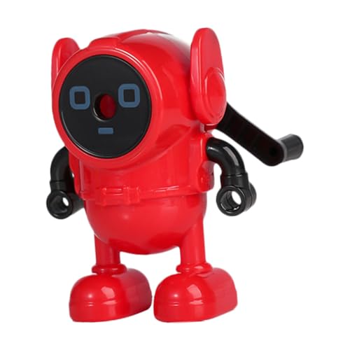Uonlytech Niedlicher Roboterförmiger Handkurbel Bleistiftspitzer für Manueller Anspitzer Sicher und Einfach zu Bedienen für Schule Büro und Zuhause Perfektes für Schüler und Künstler Uonlytech Niedlicher Roboterförmiger Handkurbel Bleistiftspitzer für Manueller Anspitzer Sicher und Einfach zu Bedienen für Schule Büro und Zuhause Perfektes für Schüler und Künstler von Uonlytech