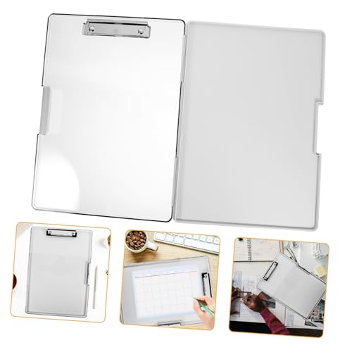 Uonlytech Ordnerbrett mit Bürospeicher Mini Schreibwaren Datei Schreibtafel-Clip Speicherklemme Büropräsentation Vorräte Aufbewahrungsklammern für Dokumente Klemmbretter schreiben pp Grau Uonlytech Ordnerbrett mit Bürospeicher Mini Schreibwaren Datei Schreibtafel-Clip Speicherklemme Büropräsentation Vorräte Aufbewahrungsklammern für Dokumente Klemmbretter schreiben pp Grau von Uonlytech