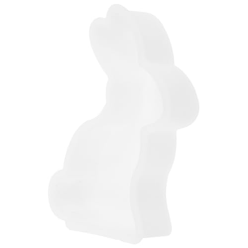 Uonlytech Osterkaninchen Silikonform Hasenform für DIY Kerzen Praktische Gießform für Handarbeiten für Duftkerzen von Uonlytech