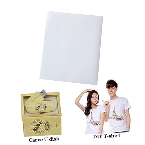 Uonlytech PU Heat Transfer Vinyl Weiß Flexible und Strapazierfähige Htv Folie für T Shirts Sportkleidung Taschen und Stoffe Einfach zu Schneiden Haushaltsbügeleisen Anzubringen Uonlytech PU Heat Transfer Vinyl Weiß Flexible und Strapazierfähige Htv Folie für T Shirts Sportkleidung Taschen und Stoffe Einfach zu Schneiden Haushaltsbügeleisen Anzubringen von Uonlytech