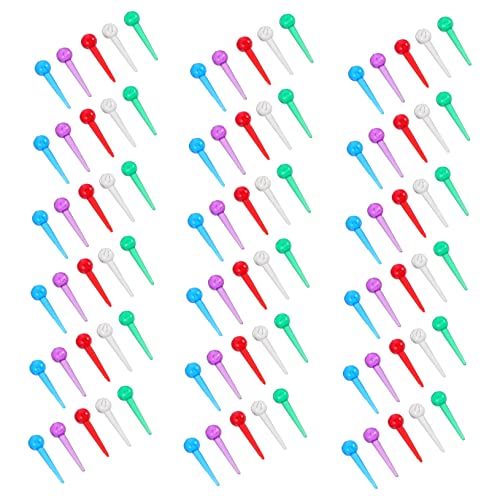 Uonlytech Paillettenstifte Kunststoff Praktische und Langlebige Pailletten Pins für DIY Projekte und Sicheres Basteln Teilig Transparent und Farbenfroh von Uonlytech
