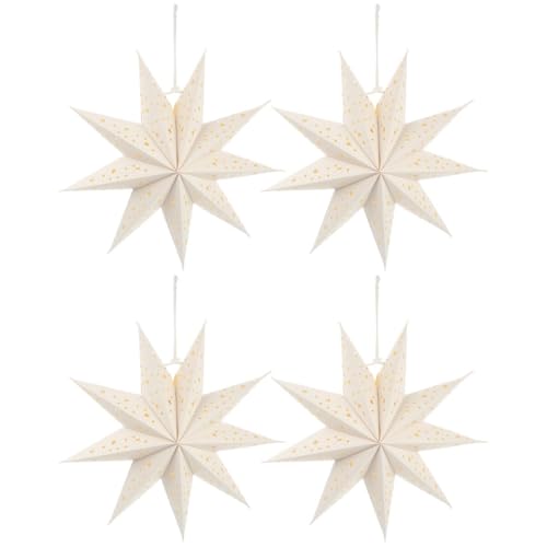 Uonlytech 2sets Papier Lampenschirm Lampe Abdeckung Stern Form Dekorative Lampenschirm Für Weihnachten Einfach Installieren 2 Stücke * 2 Uonlytech 2sets Papier Lampenschirm Lampe Abdeckung Stern Form Dekorative Lampenschirm Für Weihnachten Einfach Installieren 2 Stücke * 2 von Uonlytech