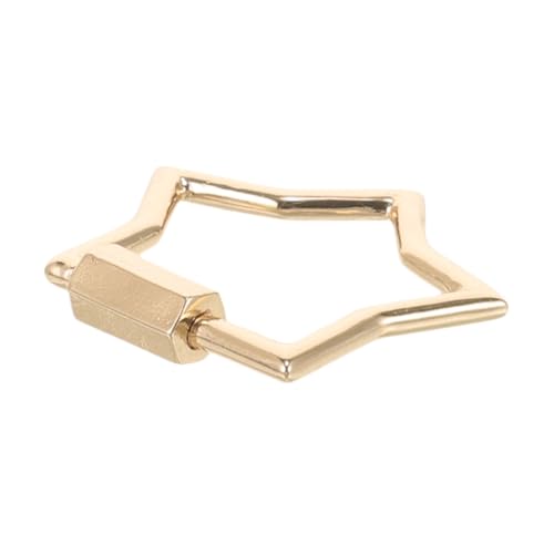 Uonlytech Pentagramm-Anhänger Halskette Verbinder Karabiner abschließbar sperren Schmuck Verbindungsverschluss Schmuck Verschluss Gliederschnalle für DIY Zinklegierung Golden Uonlytech Pentagramm-Anhänger Halskette Verbinder Karabiner abschließbar sperren Schmuck Verbindungsverschluss Schmuck Verschluss Gliederschnalle für DIY Zinklegierung Golden von Uonlytech