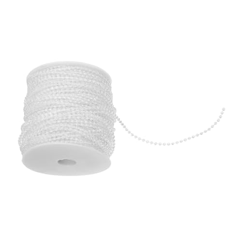 Uonlytech Perlengirlande Künstliche Perlenkette Transparent Stilvolle Perlenschnur für festliche Basteldeko Weihnachtsbaum Schmuck Vielseitig Einsetzbar und Fein Gearbeitet Uonlytech Perlengirlande Künstliche Perlenkette Transparent Stilvolle Perlenschnur für festliche Basteldeko Weihnachtsbaum Schmuck Vielseitig Einsetzbar und Fein Gearbeitet von Uonlytech