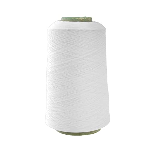 Uonlytech Polyester Nähmaschinen Gewindeschnur Weiß Starkes Overlocking Garn für Professionelle Nähanwendungen für Sticken und Kunsthandwerk Uonlytech Polyester Nähmaschinen Gewindeschnur Weiß Starkes Overlocking Garn für Professionelle Nähanwendungen für Sticken und Kunsthandwerk von Uonlytech