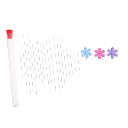 Uonlytech Präzise Perlnadel Beading Needle Threader für Armband Schmuckherstellung Tragbares DIY Schmuckwerkzeug für Feines Auffädeln von Halsketten und Bastelprojekten Uonlytech Präzise Perlnadel Beading Needle Threader für Armband Schmuckherstellung Tragbares DIY Schmuckwerkzeug für Feines Auffädeln von Halsketten und Bastelprojekten von Uonlytech