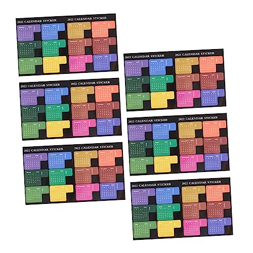 Uonlytech Praktische Index Sticker für Notizbücher Wasserdichte Monats Planer Aufkleber für Büro Schule und Persönliche Planung Farbig und Selbstklebend Uonlytech Praktische Index Sticker für Notizbücher Wasserdichte Monats Planer Aufkleber für Büro Schule und Persönliche Planung Farbig und Selbstklebend von Uonlytech