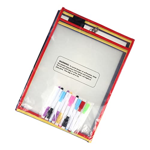 Uonlytech Professionelle Wiederverwendbare Dateitaschen Set Trocken Abwischbare Hüllen für Erwachsene Hochtransparent und Temperaturbeständig Zufällige Farbe Uonlytech Professionelle Wiederverwendbare Dateitaschen Set Trocken Abwischbare Hüllen für Erwachsene Hochtransparent und Temperaturbeständig Zufällige Farbe von Uonlytech