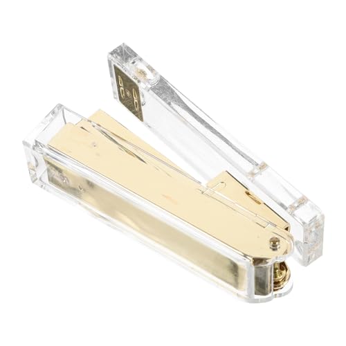 Uonlytech Professioneller Heftgerät für Schreibtisch aus Robustem Acryl Design für Büro und Schule Hohe Haltbarkeit und Einfache Handhabung Uonlytech Professioneller Heftgerät für Schreibtisch aus Robustem Acryl Design für Büro und Schule Hohe Haltbarkeit und Einfache Handhabung von Uonlytech