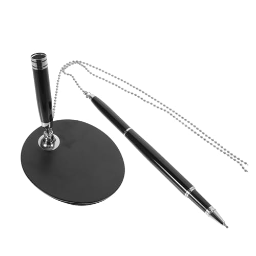 Uonlytech Professioneller Kugelschreiber mit Kette Vielseitiger Schreibstift für Schreibtisch für Hotels Silbernen Akzenten Einfach zu Bedienen und Nachfüllbar Uonlytech Professioneller Kugelschreiber mit Kette Vielseitiger Schreibstift für Schreibtisch für Hotels Silbernen Akzenten Einfach zu Bedienen und Nachfüllbar von Uonlytech