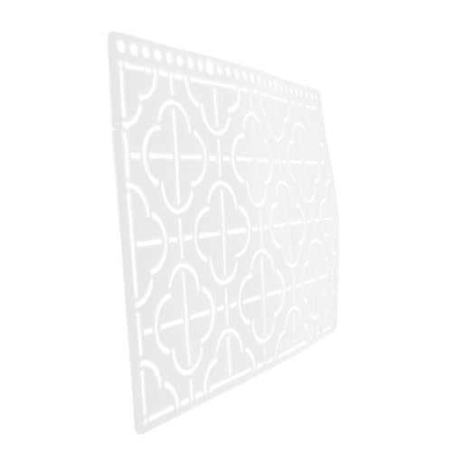 Uonlytech Quilt-Vorlage Stickerei Patch Anfänger für Produkt Quilten klein Quiltschablonen Quiltvorräte Nähen geformte Quiltschablone Stickvorlagen Quiltwerkzeuge pp Weiß Uonlytech Quilt-Vorlage Stickerei Patch Anfänger für Produkt Quilten klein Quiltschablonen Quiltvorräte Nähen geformte Quiltschablone Stickvorlagen Quiltwerkzeuge pp Weiß von Uonlytech