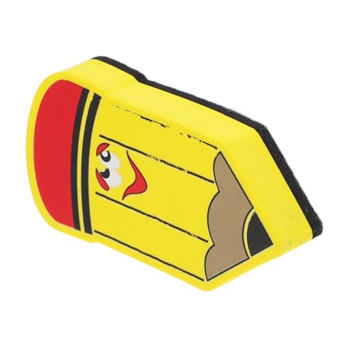 Uonlytech Radiergummi büromaterial whiteboard radierer Büro Zubehör Radierer Magnetischer Radierer Trockenradierer magnetisch Magnetischer Trockenlöscher für Whiteboards Eva Schwamm Yellow von Uonlytech