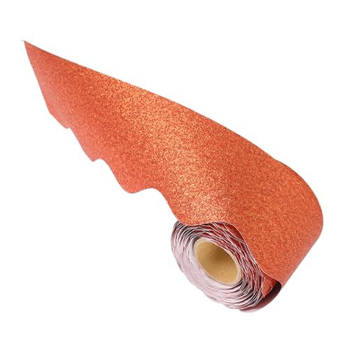 Uonlytech Rand Dekorative Aufkleber Rand Von Glitzerband Für Holz Klassenzimmerdekorationen Glitzerband Zum Basteln Dekorationsband Für Den Außenbereich Glitzer-bürobedarf Papier Light Brown Uonlytech Rand Dekorative Aufkleber Rand Von Glitzerband Für Holz Klassenzimmerdekorationen Glitzerband Zum Basteln Dekorationsband Für Den Außenbereich Glitzer-bürobedarf Papier Light Brown von Uonlytech