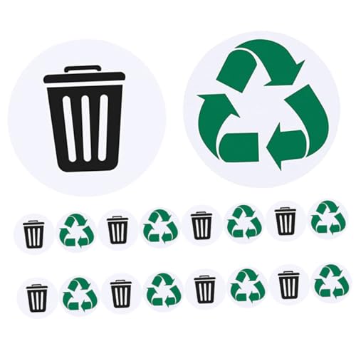 Uonlytech Recycling aufkleber Selbstklebende Wasserfeste Mülltonnenbeschriftung Sichtbare Abfalltrennungsschilder für Haushalt Büro Hotel und Gemeinschaftsbereiche Uonlytech Recycling aufkleber Selbstklebende Wasserfeste Mülltonnenbeschriftung Sichtbare Abfalltrennungsschilder für Haushalt Büro Hotel und Gemeinschaftsbereiche von Uonlytech