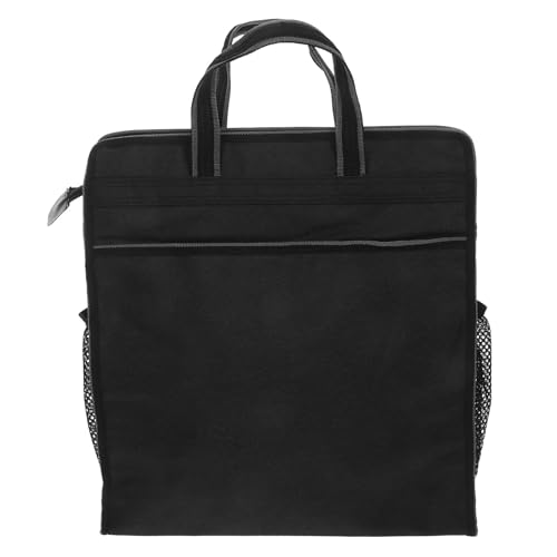 Uonlytech Reißverschlusstaschen für Papier: Dokumententasche mit Griff – Büro-Dokumententräger für Unternehmen – Tragbare, feine Handtasche Uonlytech Reißverschlusstaschen für Papier: Dokumententasche mit Griff – Büro-Dokumententräger für Unternehmen – Tragbare, feine Handtasche von Uonlytech