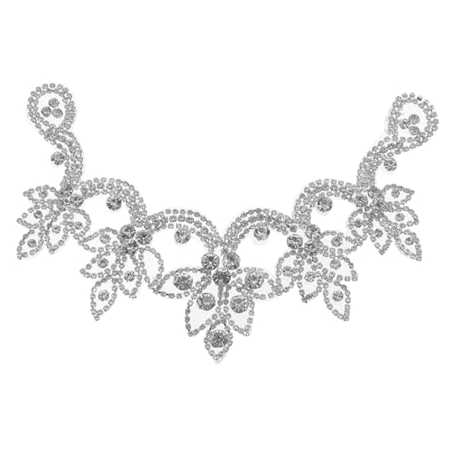 Uonlytech Rhinestone Aufbügel Patch für Kleidung und Schuhe Glitzer Applikation mit Liebevollem Design für Hochzeitskleider und Diy Projekte Einfach Anzubringen und Vielseitig Einsetzbar Uonlytech Rhinestone Aufbügel Patch für Kleidung und Schuhe Glitzer Applikation mit Liebevollem Design für Hochzeitskleider und Diy Projekte Einfach Anzubringen und Vielseitig Einsetzbar von Uonlytech