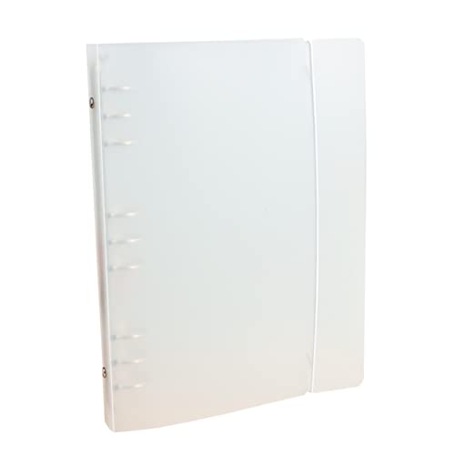 Uonlytech Ringbuch Ordner aus PP Kunststoff Nachfüllbare Hülle für Lose für Büro Schule und Diy Scrapbooking Robuster Dokumentenschutz Einfaches Öffnen und Schließen Ringe Uonlytech Ringbuch Ordner aus PP Kunststoff Nachfüllbare Hülle für Lose für Büro Schule und Diy Scrapbooking Robuster Dokumentenschutz Einfaches Öffnen und Schließen Ringe von Uonlytech