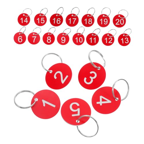 Uonlytech Robuste Nummerierte mit Metallringen Klare Lesbare Nummernschilder für Effiziente Identifikation im Gastgewerbe und Kundenservice Langlebig und Wartungsarm Uonlytech Robuste Nummerierte mit Metallringen Klare Lesbare Nummernschilder für Effiziente Identifikation im Gastgewerbe und Kundenservice Langlebig und Wartungsarm von Uonlytech