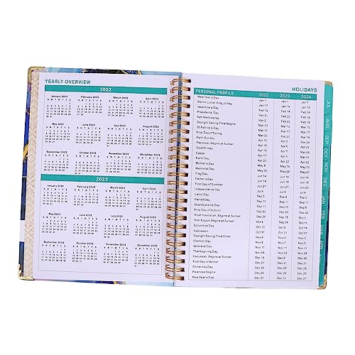 Uonlytech Rollen Agenda-buch Kalender Täglicher Planer Mit 2023 Datierter Planer Zeitmanagement -notizblock Spulendesign-planerbuch Zeitplaner Agenda -buch Täglicher Planungsblock Eisen Uonlytech Rollen Agenda-buch Kalender Täglicher Planer Mit 2023 Datierter Planer Zeitmanagement -notizblock Spulendesign-planerbuch Zeitplaner Agenda -buch Täglicher Planungsblock Eisen von Uonlytech
