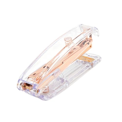 Uonlytech Rosegold Schreibtisch Heftgerät Design für Büro und Schule Accessoire zur Dokumentenbefestigung Dekorativ und Funktional für Home Office und Studium Uonlytech Rosegold Schreibtisch Heftgerät Design für Büro und Schule Accessoire zur Dokumentenbefestigung Dekorativ und Funktional für Home Office und Studium von Uonlytech
