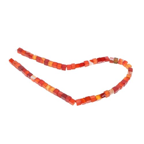 Uonlytech Rote Quarz Würfel Perlen Quadratische Stein Abstandshalter Lose Halbfertige Schmuckperlen für DIY Armband Halskette Ohrring Basteln Kreative Schmuckherstellung Zubehör Uonlytech Rote Quarz Würfel Perlen Quadratische Stein Abstandshalter Lose Halbfertige Schmuckperlen für DIY Armband Halskette Ohrring Basteln Kreative Schmuckherstellung Zubehör von Uonlytech