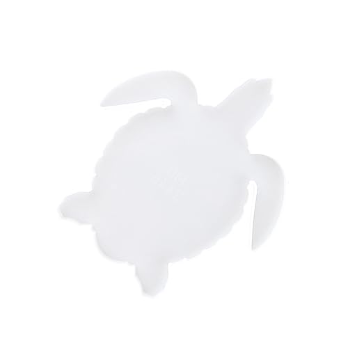Uonlytech Schildkrötenform Silikon Gießform für Untersetzer DIY Bastelbedarf Kreative Epoxidharz Mold für Einzigartige Handwerksprojekte für Designs und von Uonlytech
