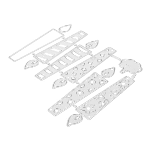 Uonlytech Schneidwerkzeug Weihnachten Party Vorlage Geformt Schneiden Prägung Stanzform Für Handwerk Scrapbooking-formen Prägemappen Silber Stahl Mit Hohem Kohlenstoffgehalt Uonlytech Schneidwerkzeug Weihnachten Party Vorlage Geformt Schneiden Prägung Stanzform Für Handwerk Scrapbooking-formen Prägemappen Silber Stahl Mit Hohem Kohlenstoffgehalt von Uonlytech